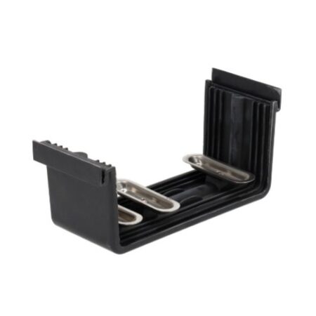 Verbindingsstuk voor bakgoot, met epdm rubber, antraciet, 205 mm