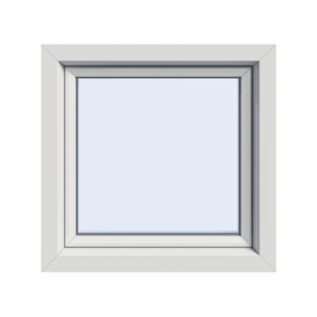 Raam incl. kozijn – 1000 x 1000 mm